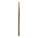 Amba Products i40RO.SB Modello i Round 40-Inch Hardwired Single Bar Towel Warmer - 4.125 x 39.375 x 1.625 in. - Satin Brass Finish