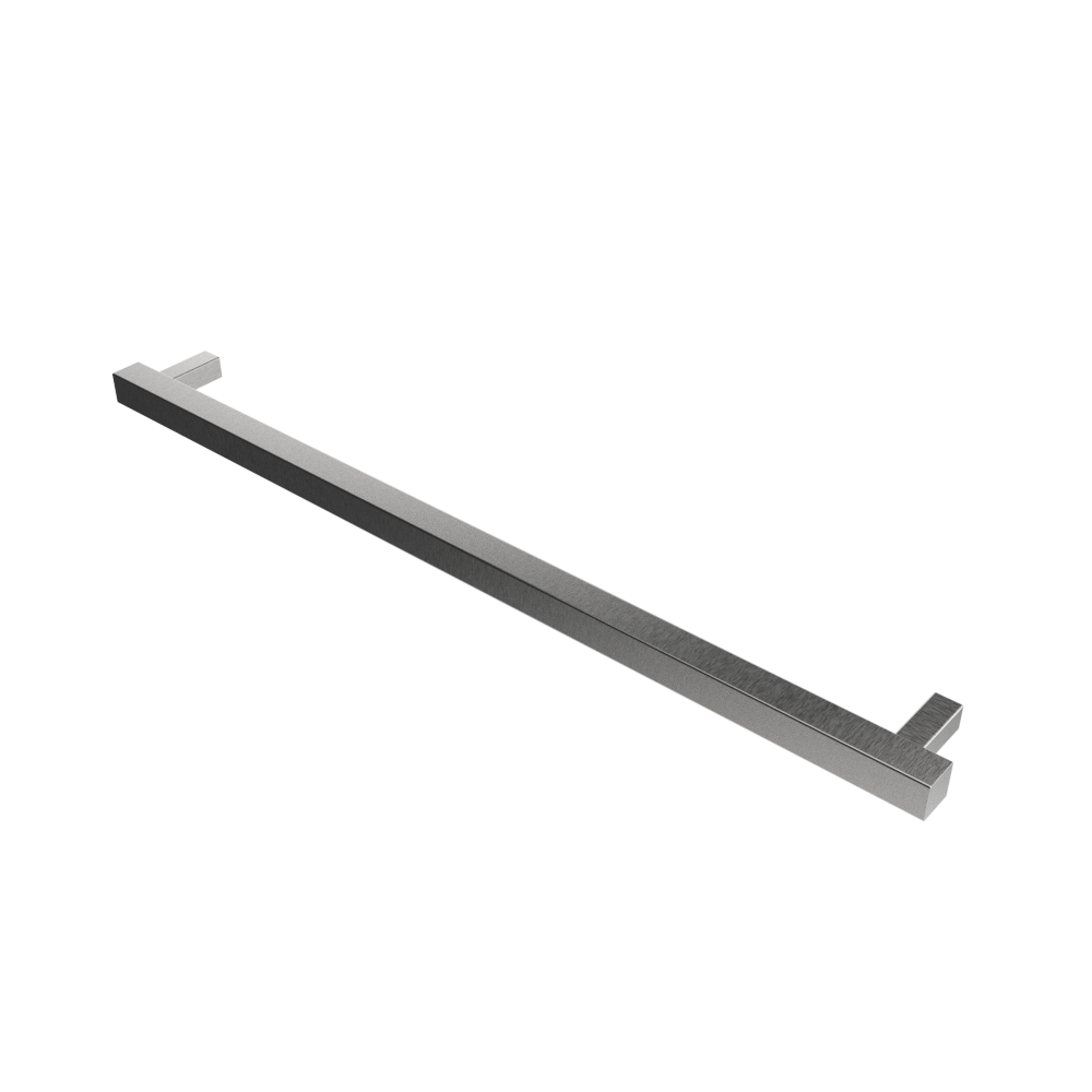 Amba Products i40SQ.B Modello i Square 40-Inch Hardwired Single Bar Towel Warmer - 4.25 x 39.375 x 1.5 in. - Brushed Finish