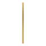 Amba Products i40SQ.SB Modello i Square 40-Inch Hardwired Single Bar Towel Warmer - 4.25 x 39.375 x 1.5 in. - Satin Brass Finish