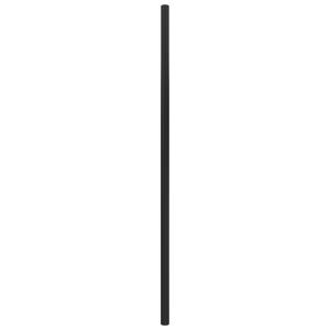 Amba Products i59RO.MB Modello i Round 59-Inch Hardwired Single Bar Towel Warmer - 4.125 x 59 x 1.625 in. - Matte Black Finish