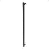 Amba Products i59RO.MB Modello i Round 59-Inch Hardwired Single Bar Towel Warmer - 4.125 x 59 x 1.625 in. - Matte Black Finish