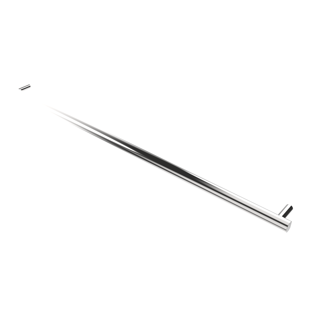 Amba Products i59RO.P Modello i Round 59-Inch Hardwired Single Bar Towel Warmer - 4.125 x 59 x 1.625 in. - Polished Finish