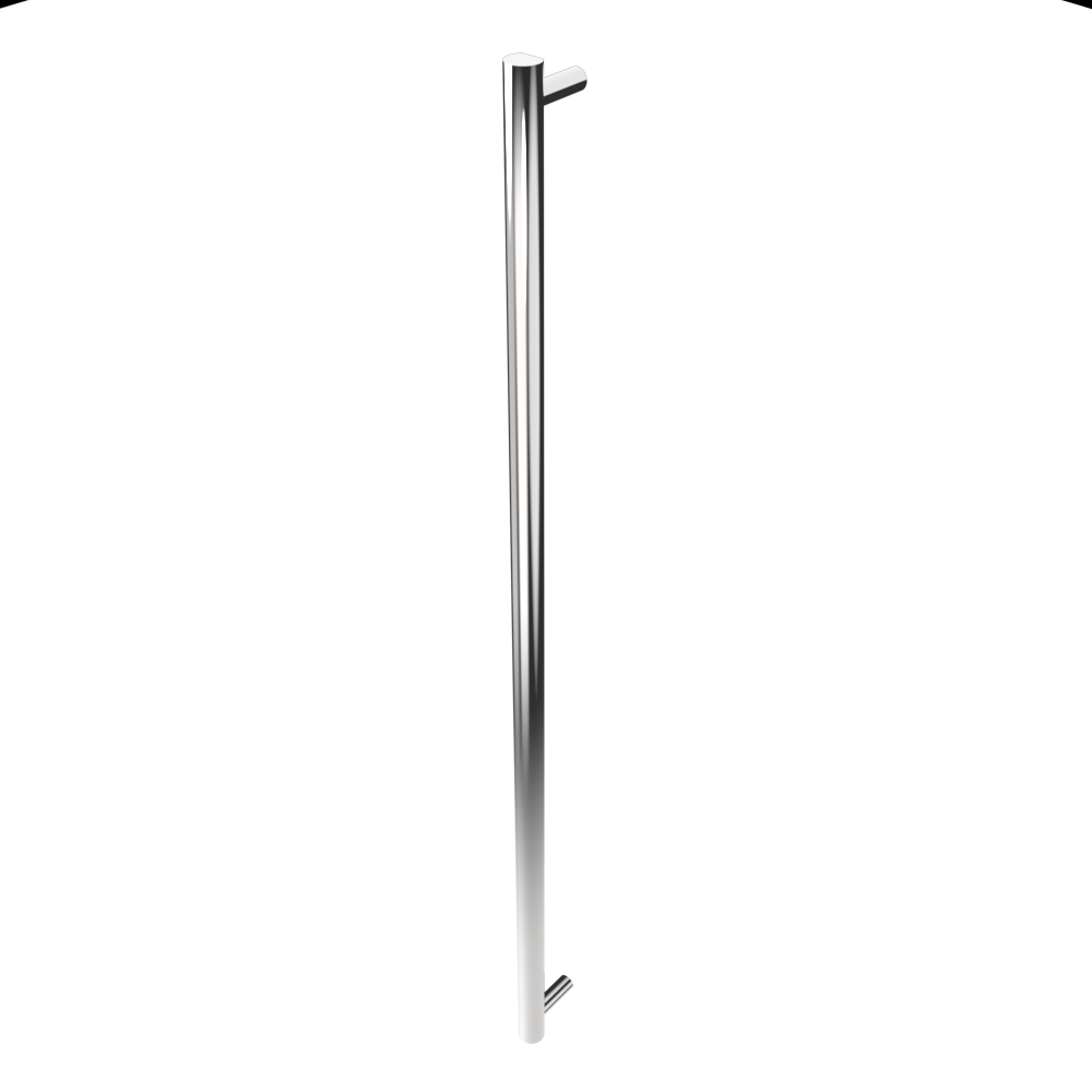 Amba Products i59RO.P Modello i Round 59-Inch Hardwired Single Bar Towel Warmer - 4.125 x 59 x 1.625 in. - Polished Finish