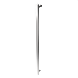 Amba Products i59SQ.B Modello i Square 59-Inch Hardwired Single Bar Towel Warmer - 4.25 x 59 x 1.5 in. - Brushed Finish