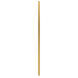 Amba Products i59SQ.SB Modello i Square 59-Inch Hardwired Single Bar Towel Warmer - 4.25 x 59 x 1.5 in. - Satin Brass Finish