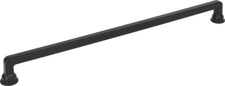 Atlas Homewares Oskar Pull 12 Inch (c-c) Matte Black