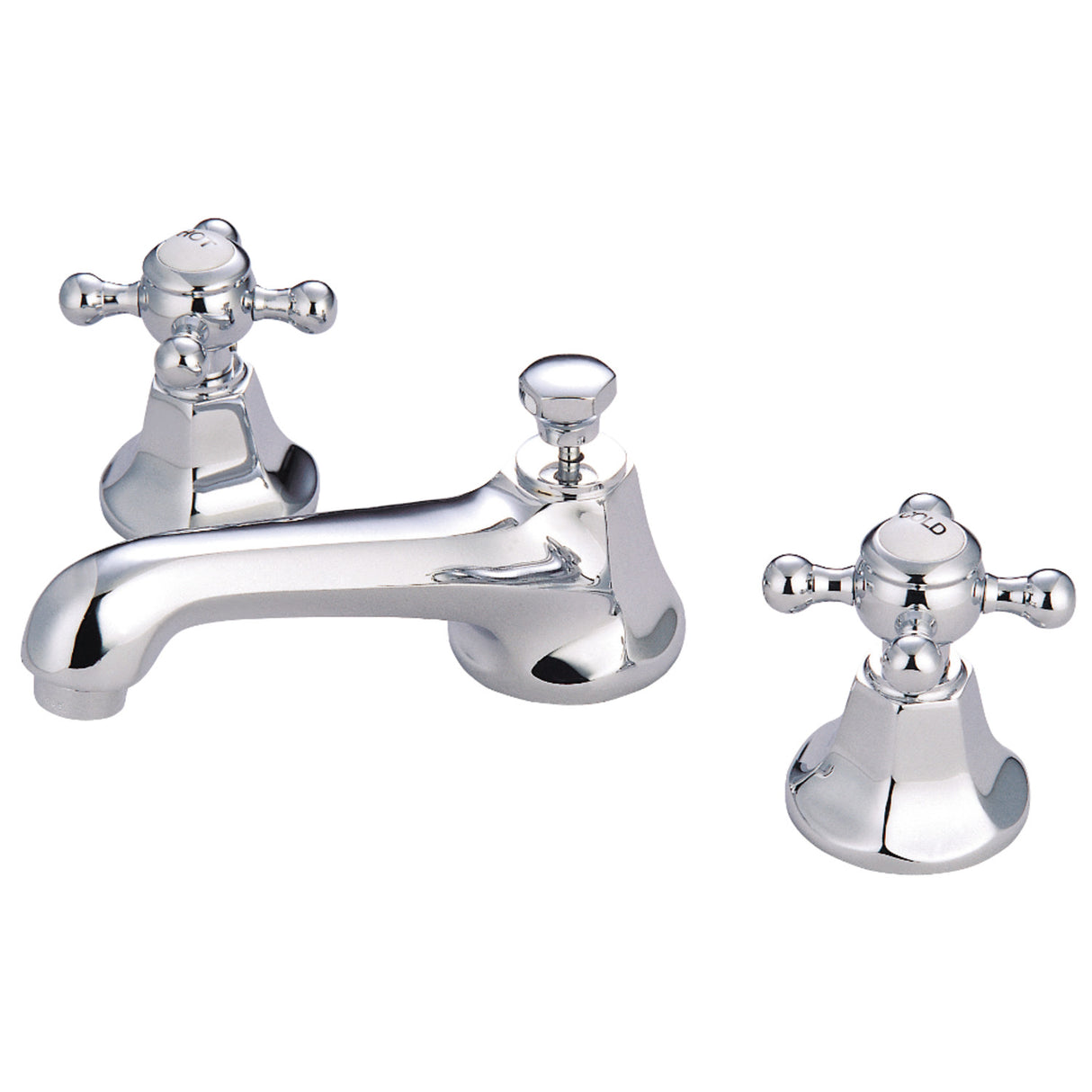 Kingston Brass KS4461BX 8 in. Widespread Bathroom Faucet, Polished Chrome