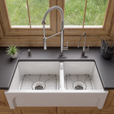 Stainless steel kitchen sink grid for small side of AB3618DB. AB3618ARCH