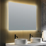 ANZZI BA-LMDFX006AL Autumn 36 in. x 48 in. Frameless LED Bathroom Mirror