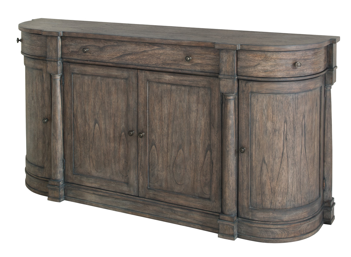 Hekman 23527 Lincoln Park 72.25in. x 18.25in. x 38.5in. Dining Buffet