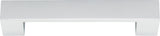 Atlas Homewares Wide Square Pull 5 1/16 Inch (c-c) Polished Chrome