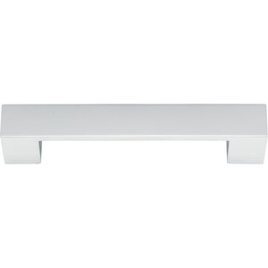 Atlas Homewares Wide Square Pull 5 1/16 Inch (c-c) Polished Chrome