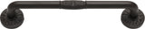 Atlas Homewares Hammered Medallion Pull 5 Inch (c-c) Aged Bronze