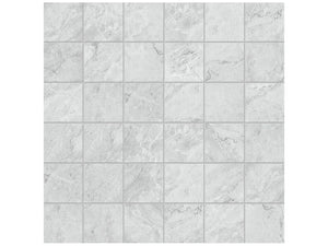 Anatolia Tile 2X2 Malena Ice 36 Piece Matte Ceramic Mosaics. 1 Sheet = 1.16 Sq. Ft. 4001-0020-0 (46-170) Ice 2x2 - premium natural stone mosaic tile from Anatolia Tile, available at PoshHaus showroom in Keene, NH
