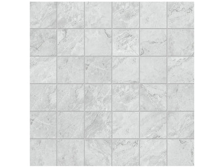 Anatolia Tile 2X2 Malena Ice 36 Piece Matte Ceramic Mosaics. 1 Sheet = 1.16 Sq. Ft. 4001-0020-0 (46-170) Ice 2x2 - premium natural stone mosaic tile from Anatolia Tile, available at PoshHaus showroom in Keene, NH