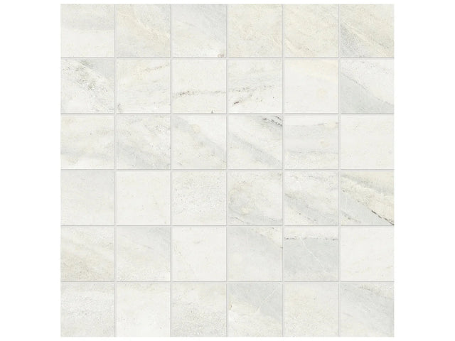 Anatolia Tile 2X2 Evolution Ice Matte 36 Piece Porcelain Mosaics. 1 Sheet = .96 Sq. Ft. 4501-0094-0 (69-205) Ice 2x2 - premium natural stone mosaic tile from Anatolia Tile, available at PoshHaus showroom in Keene, NH