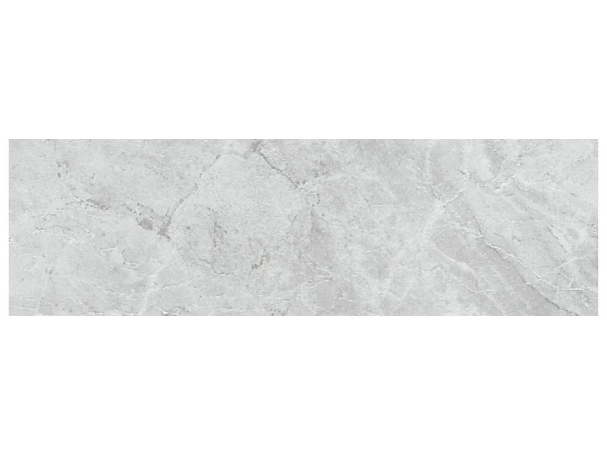 Anatolia Tile 3X10 Bullnose Malena Ice Glossy Ceramic Trim 56-049  - premium natural stone mosaic tile from Anatolia Tile, available at PoshHaus showroom in Keene, NH