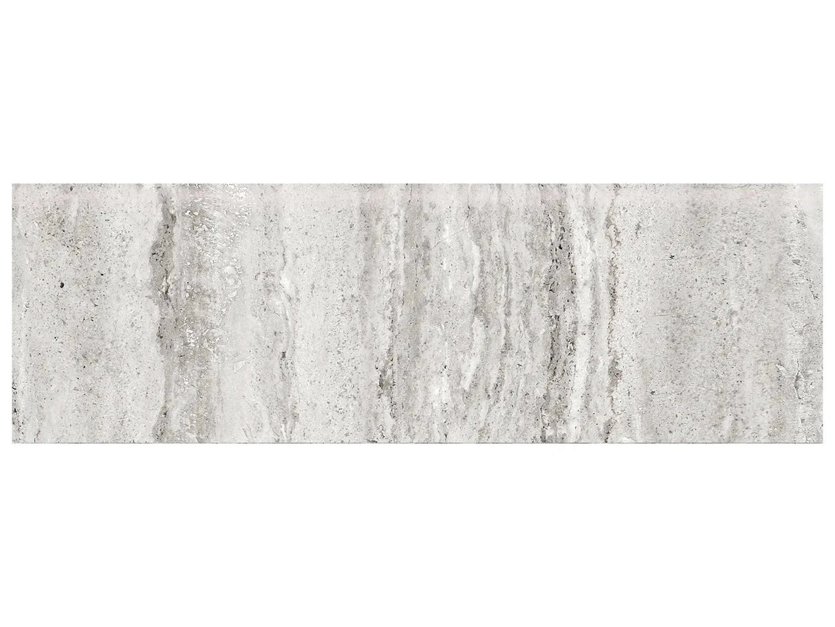 Anatolia Tile 3X10 Bullnose Precept Ice Glossy Porcelain Trim 56-514  - premium natural stone mosaic tile from Anatolia Tile, available at PoshHaus showroom in Keene, NH