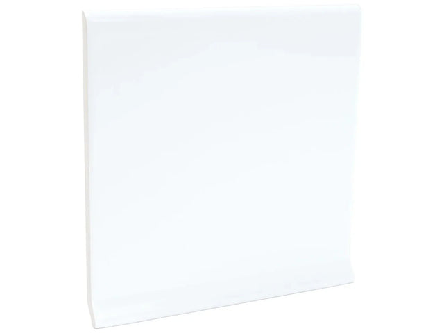 Anatolia 6X6 Cove Cove Base Purity Ice Matte Wall Tile  - premium natural stone mosaic tile from Anatolia Tile, available at PoshHaus showroom in Keene, NH