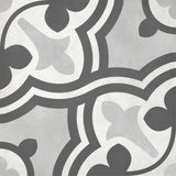 Anatolia Tile 8X8 Form Matte Ice Baroque Deco Porcelain Tile 60-314  - premium natural stone mosaic tile from Anatolia Tile, available at PoshHaus showroom in Keene, NH