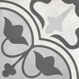 Anatolia Tile 8X8 Form Matte Ice Clover Deco Porcelain Tile 60-313  - premium natural stone mosaic tile from Anatolia Tile, available at PoshHaus showroom in Keene, NH