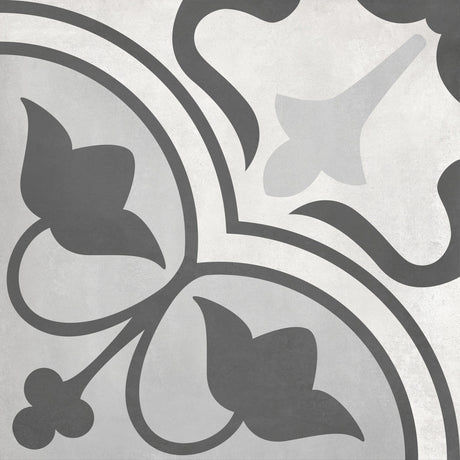 Anatolia Tile 8X8 Form Matte Ice Clover Deco Porcelain Tile 60-313  - premium natural stone mosaic tile from Anatolia Tile, available at PoshHaus showroom in Keene, NH