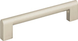 Atlas Homewares Round Rail Pull 5 1/16 Inch (c-c) Brushed Nickel