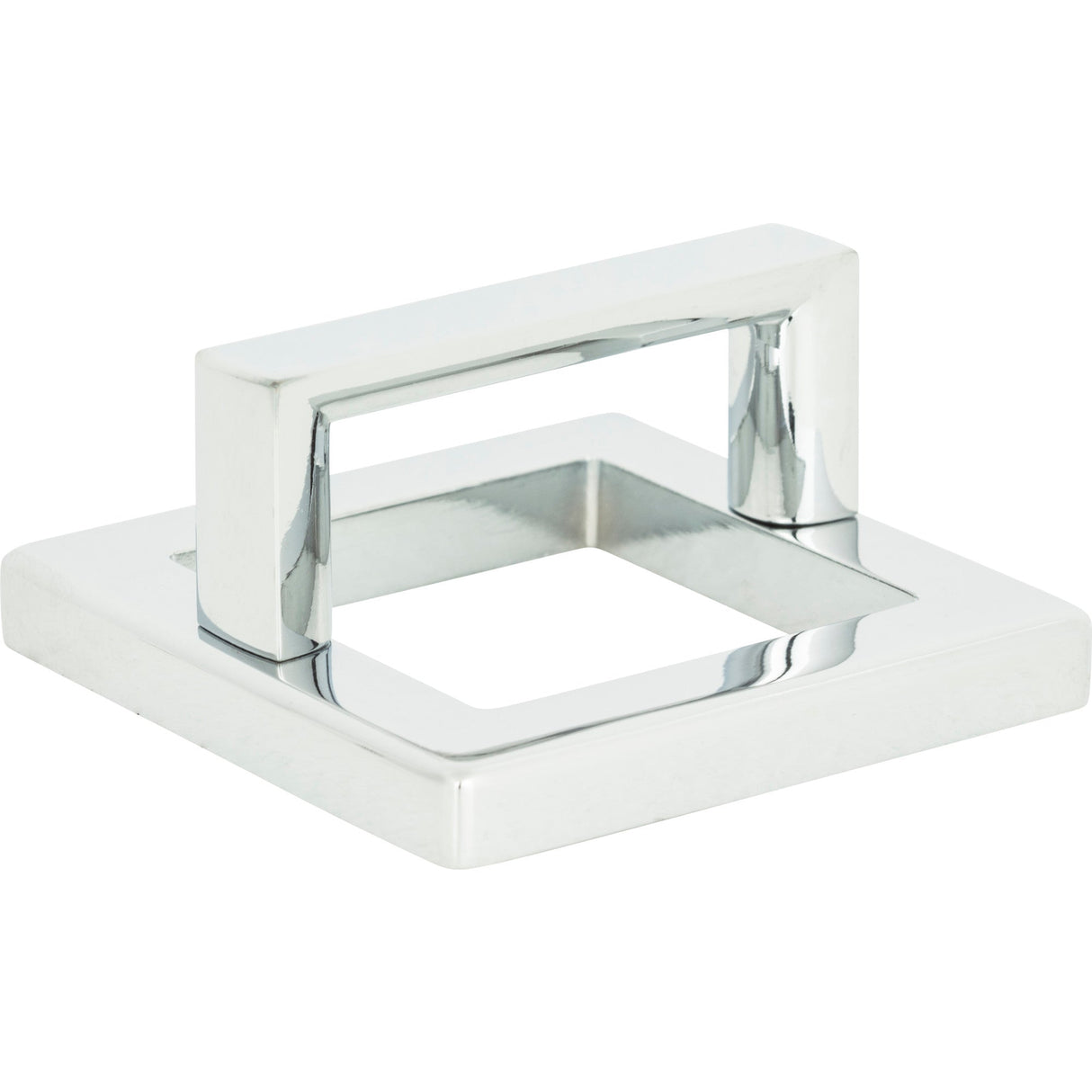 Atlas Homewares Tableau Square Base and Top 1 13/16 Inch (c-c) Polished Chrome