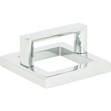 Atlas Homewares Tableau Square Base and Top 1 13/16 Inch (c-c) Polished Chrome