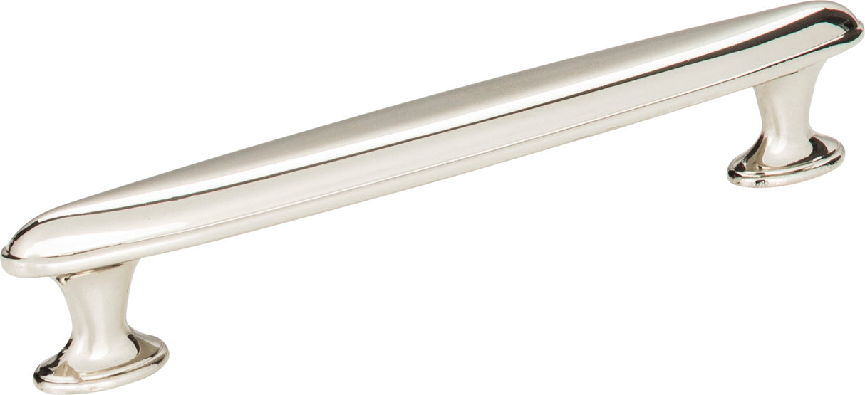 Atlas Homewares Austen Oval Pull 5 1/16 Inch (c-c) Polished Nickel
