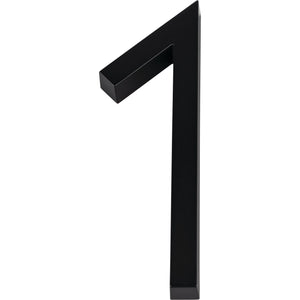 Atlas Homewares Modern Avalon #1 6 Inch Matte Black