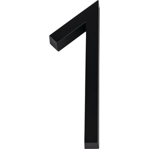 Atlas Homewares Modern Avalon #1 6 Inch Matte Black
