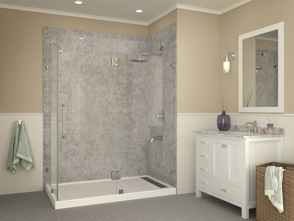 ANZZI SB-AZ012WR Field Series 60 in. x 36 in. Shower Base in White