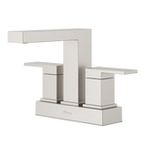 Dumont 2-Handle Centerset Lavatory Faucet in Spot Defense Brushed Nickel