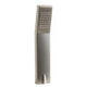 ALFI brand AB2322-BN Brushed Nickel Deck Mounted Tub Filler and Square Hand Held Shower Head