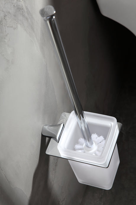 ANZZI AC-AZ055 Essence Series Toilet Brush Holder in Polished Chrome