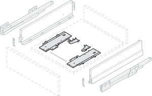 Häfele 551.80.011 Grass - Eject unit, Tipmatic Soft-Close, for Nova Pro drawer side runner systems, Minimum front gap 2.5 mm