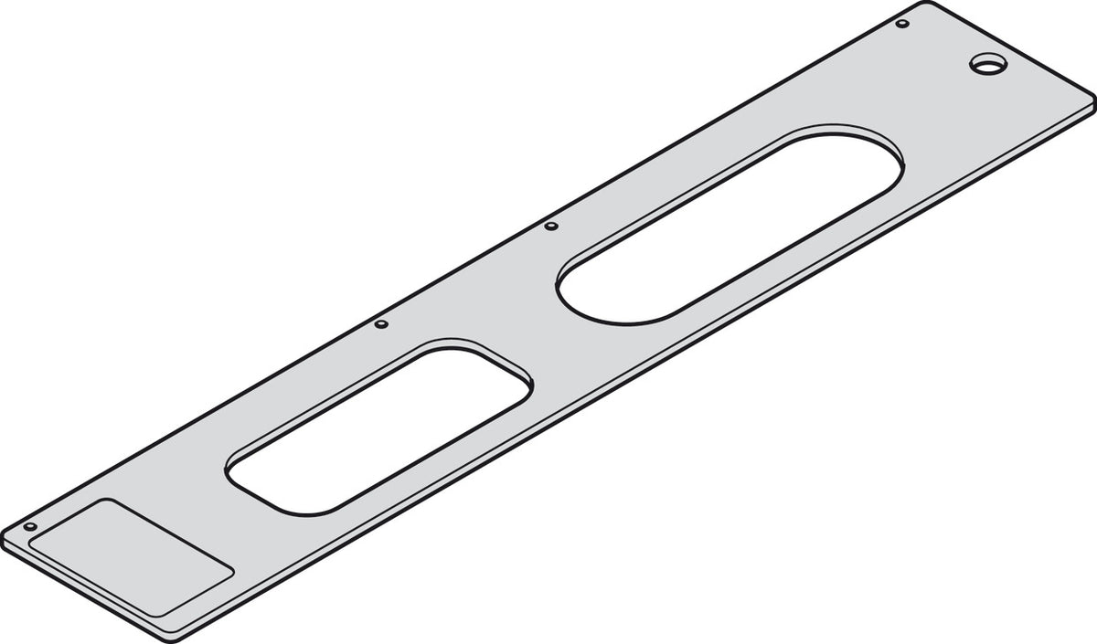 Häfele 927.91.901 Routing Template, for Startec® H2/H7 Hinges, For Startec H2 door hinge