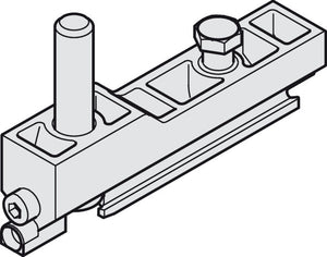 Häfele 940.80.019 Suspension Carriage, with Bolt, M10, For Hawa Junior, for 1 door: 2 pieces