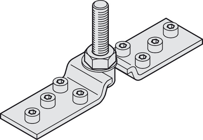 Häfele 942.44.026 Suspension Plate, With Bolt, M12, HAWA Super 250/M
