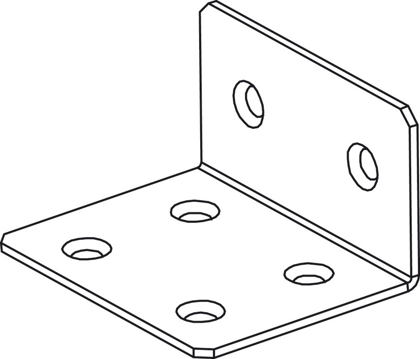 Häfele 942.72.090 Open End Bracket to Mount Header, Components for Slido Pocket Door, Open end bracket to mount header