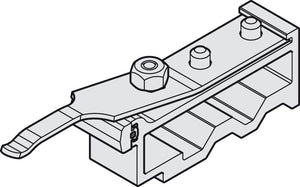 Häfele 942.56.041 Track Stopper, with Adjustable Retention Spring, for Hawa Junior 250 A/250 B, for 1 door: 1 piece
