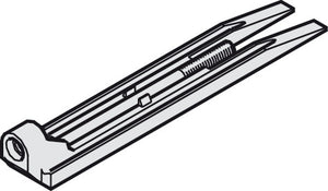 Häfele 940.80.050 Assembly Wedge, for Doors Running in the Ceiling, 2 pcs per sliding door, set of 2 pieces for 1 sliding door