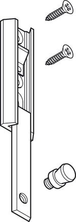 Häfele 252.01.245 Furniture Bolt, Threaded, with Straight Slide, ground, length: 70 mm, lift: 11 mm