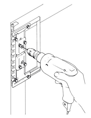 Häfele 001.31.233 Quick-Set Drilling Jig, for Handles
