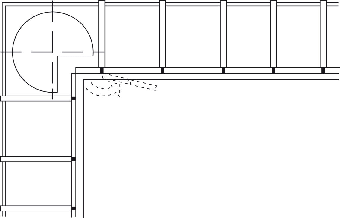 Häfele 343.90.710 Pie-Cut Corner, 78° Opening Angle