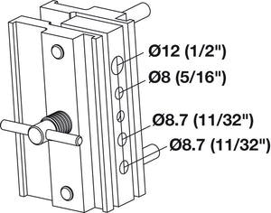 Häfele 001.25.912 TAG - Drill Jig, Synergy Elite Valet Pin