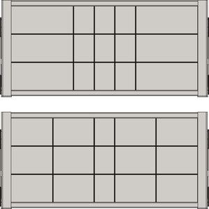 Häfele 807.77.283 TAG - Jewelry Organizer, ENGAGE, Slate, 30"