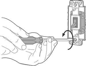 Häfele 820.66.451 Switch, Diva, 2 Wire Forward Phase (CL), Light Almond