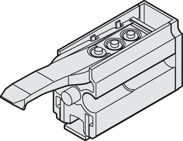 Häfele 941.04.300 Buffer, with retaining spring, for Hawa Junior 80/100